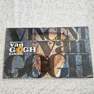 Vincent van Gogh Exhibit Art Print - Multicolor